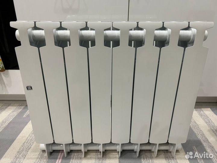 Радиатор Rifar Monolit 500 8 секций белый