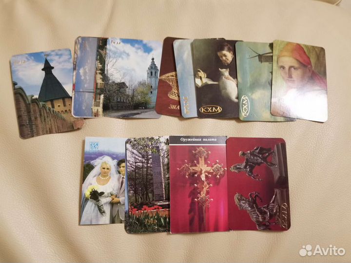 Карманные календарики ссср, Тульские самовары