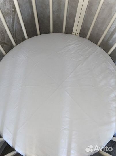 Матрас детский круглый 75 на 75