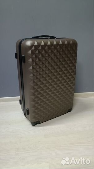 Чемодан на колесах, Lcase, большой, ABS; пластик