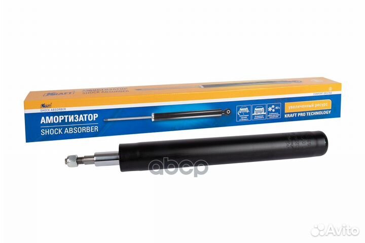 Амортизатор передний (патрон масло) Chevrolet L