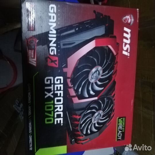 MSI GeForce GTX 1070 gaming X 8G