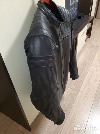 Мотокуртка Skull Lederjacke Harden Harley Devidson