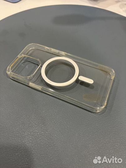 Чехол на iPhone 13 Pro clear case magsafe