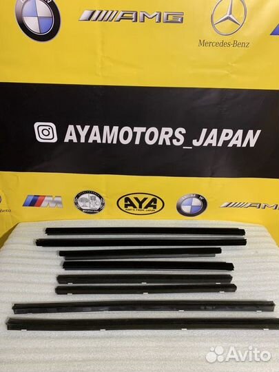 Уплотнители стекол Mercedes w211
