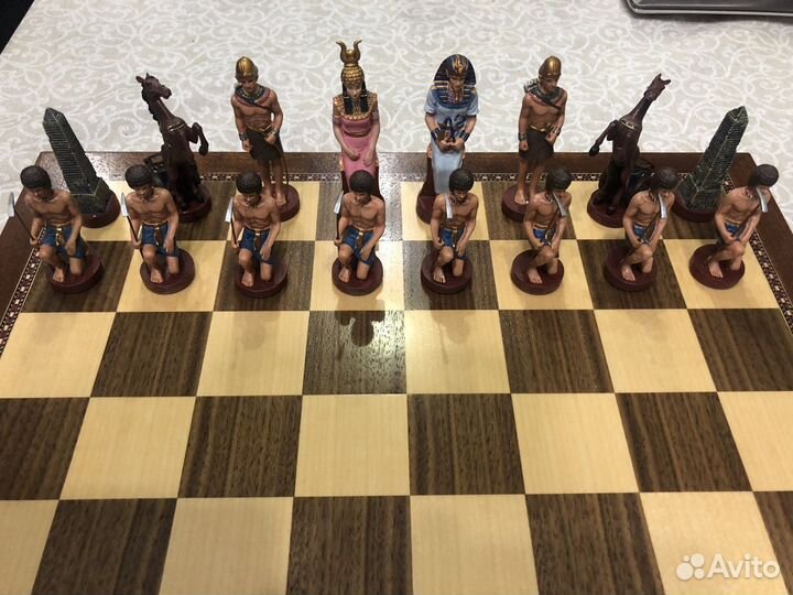 Шахматы подарочные. Римляне против египтян
