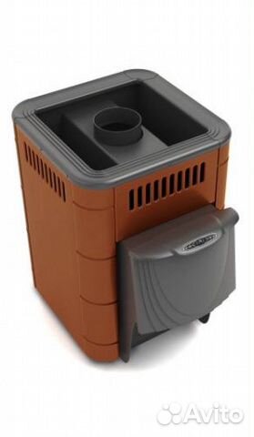 Печь банная Оса Carbon да ктк терракота тмф