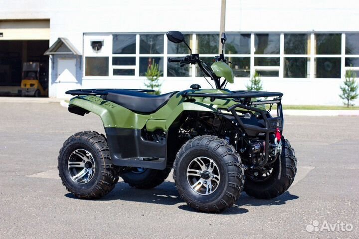Квадроцикл irbis ATV 250 LUX (+лебедка) хаки с птс