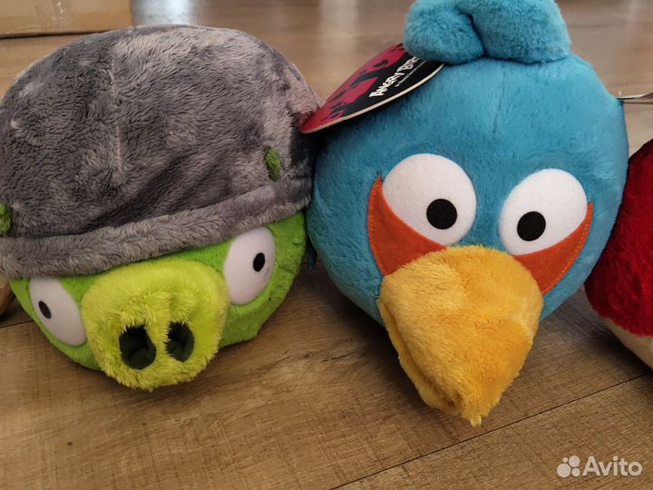 Angry Birds игрушки мягкие, новые