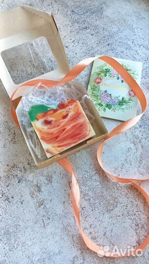 Подарочный набор натурального мыла