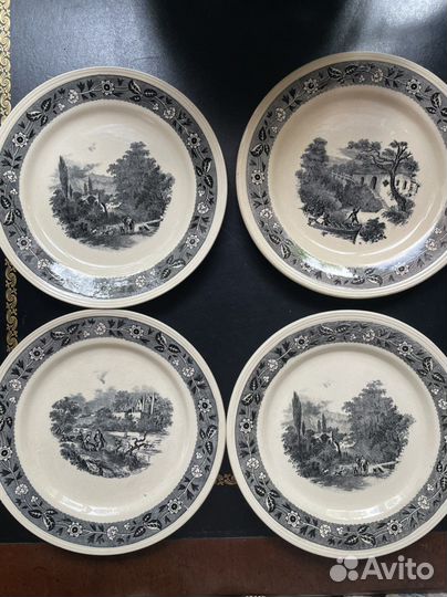 Тарелки антикварные