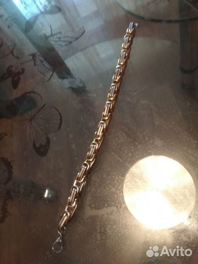 Браслет мужской металл