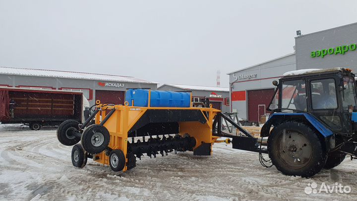 Прицепные ворошители компоста серии вик искадаз