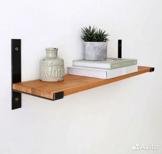 Полка настенная деревянная