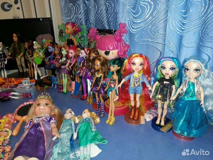 Rainbow Disney аннамонстер хай.lol Лол Рапунцель