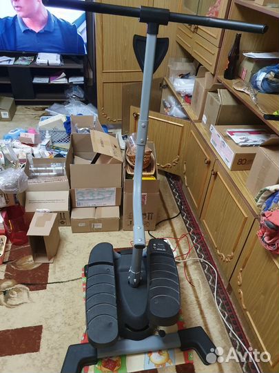 Тренажер кардио степпер поворотный