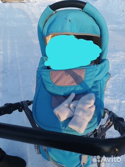 Коляска 2 в 1 adamex бу