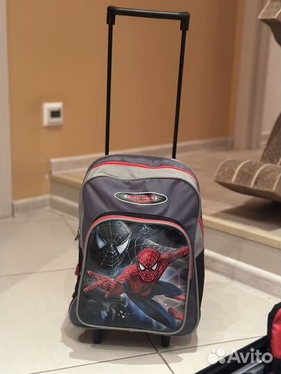 Рюкзак чемодан детский Человек Паук