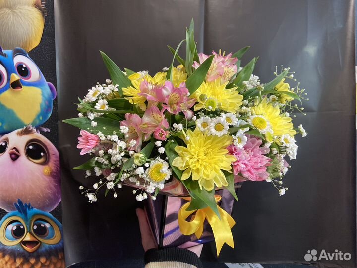 Корзинка с цветами