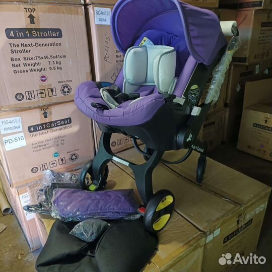 Коляски автокресла foofoo 4в1 vings