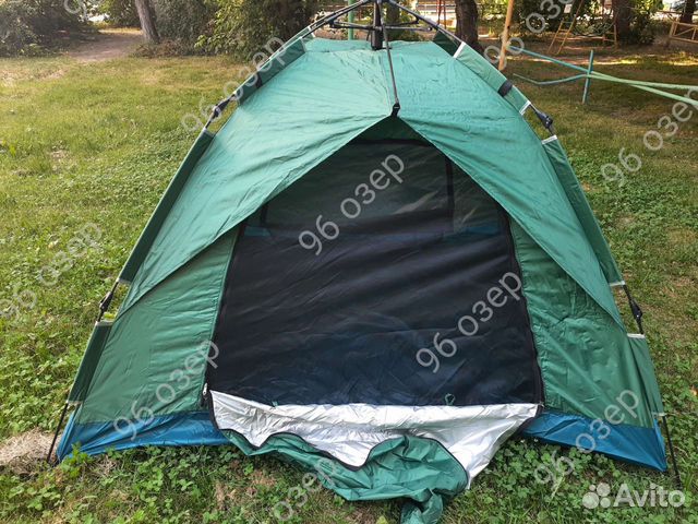 Палатка автомат туристическая 3-4 местная