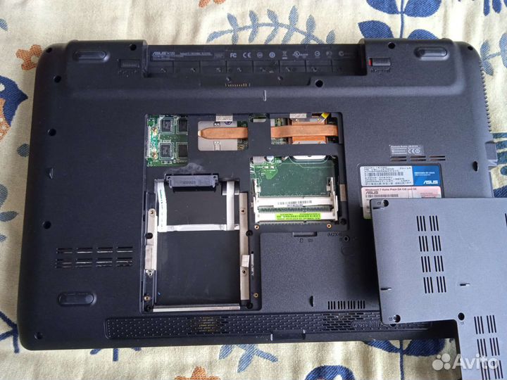 Ноутбуки asus на запчасти