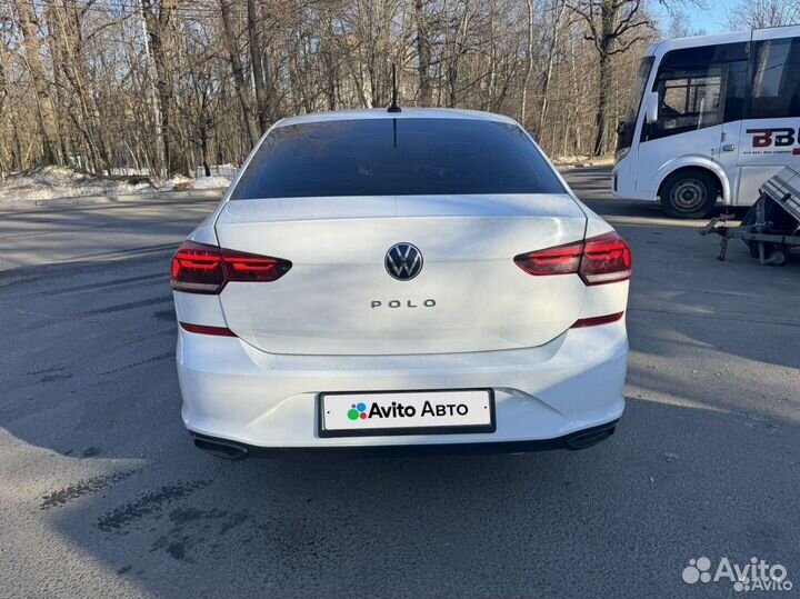 Volkswagen Polo 1.6 AT, 2021, 94 000 км