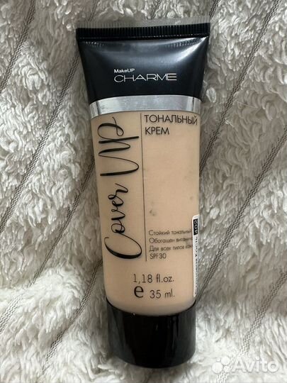 Крем тональный spf 30 с матовым эффектом