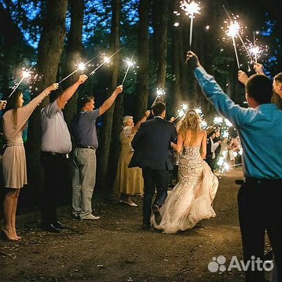 Бенгальские свечи-огни 40см