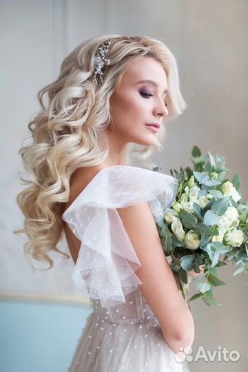 Свадебные прически и макияж