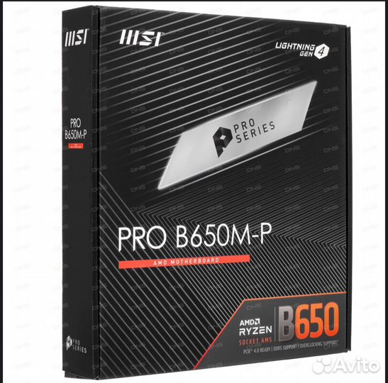 Материнская плата MSI PRO B650M-P