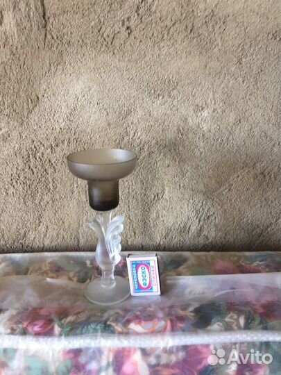 Шкатулка,лебедь,подсвечник