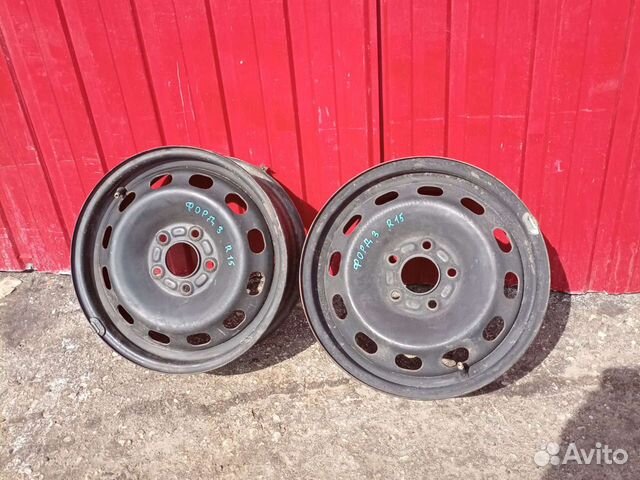 Диски штампованные r15 5x108 Ford Focus 3
