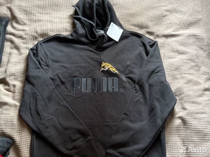 Толстовка с капюшоном худи puma