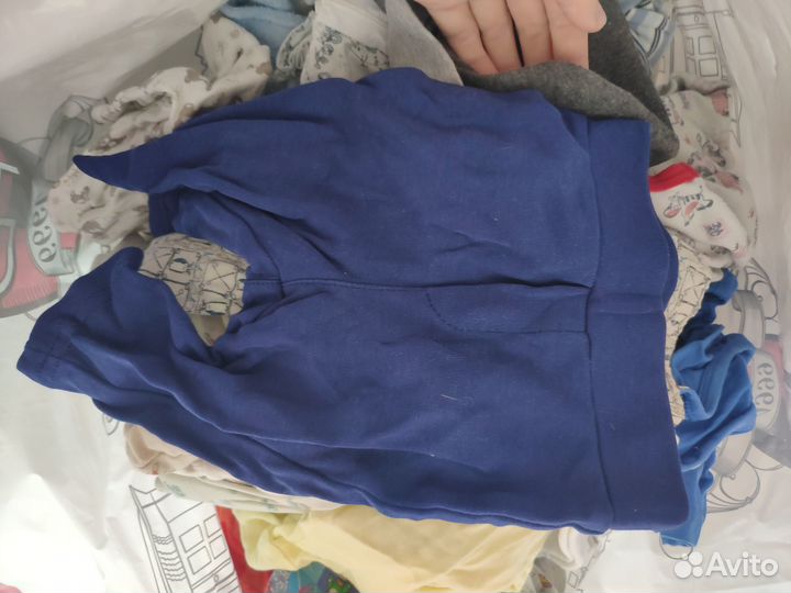 Большой пакет вещей для новорожденных+слинг