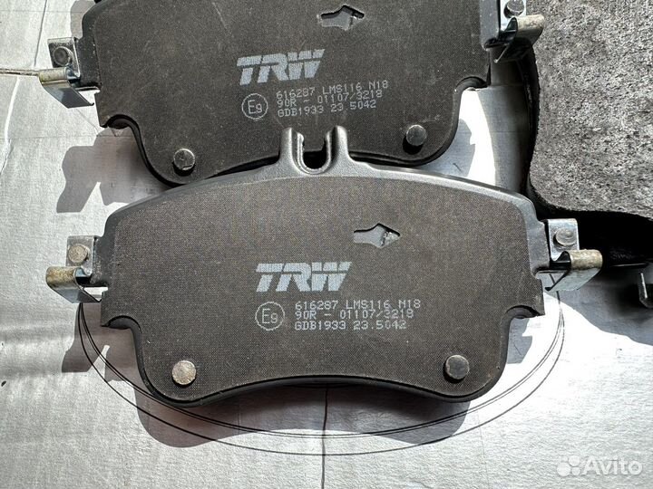 Тормозные колодки Мерседес w176 a180 a200