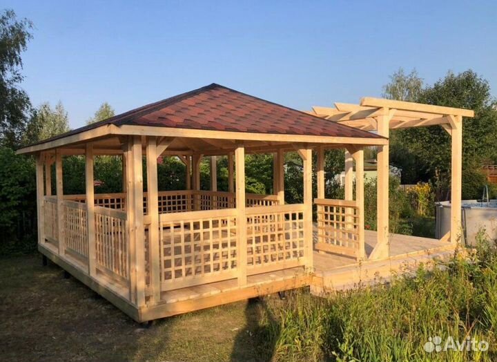 Беседка под ключ