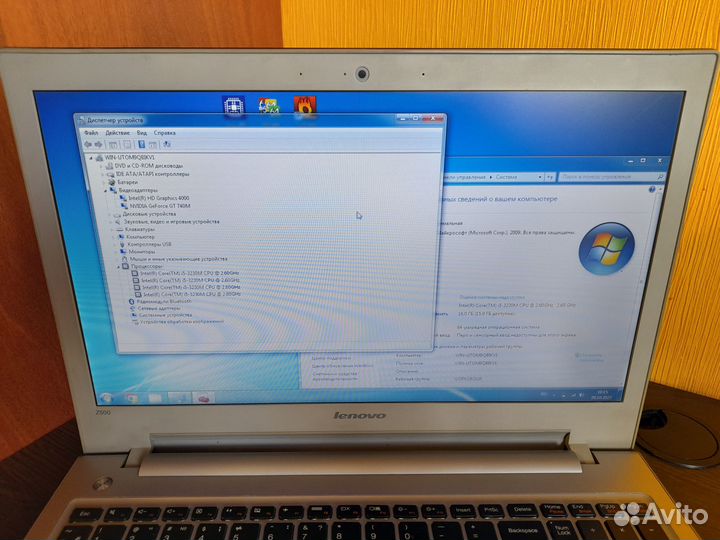 Ноутбук Lenovo Z500 15.6