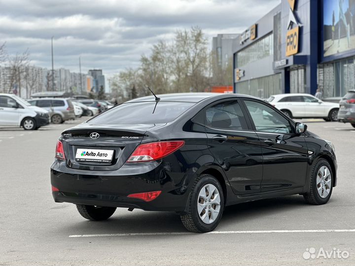 Hyundai Solaris 1.6 AT, 2015, 83 400 км