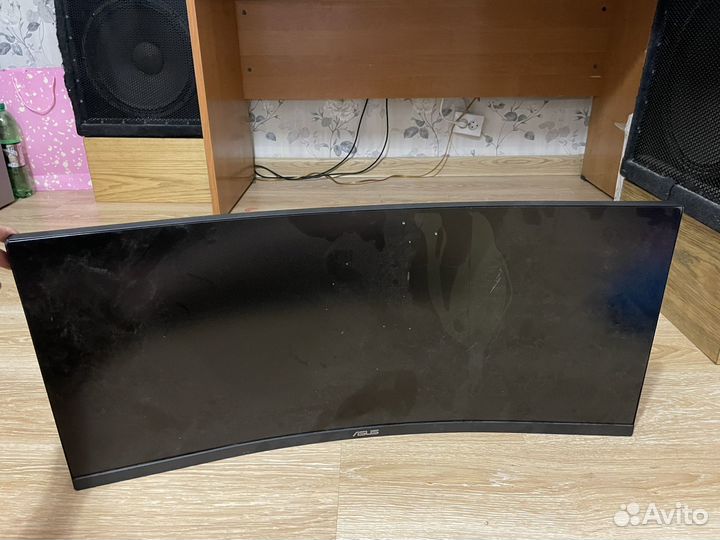 Монитор 34 дюйма ремонт или на запчасти Asus vg34v