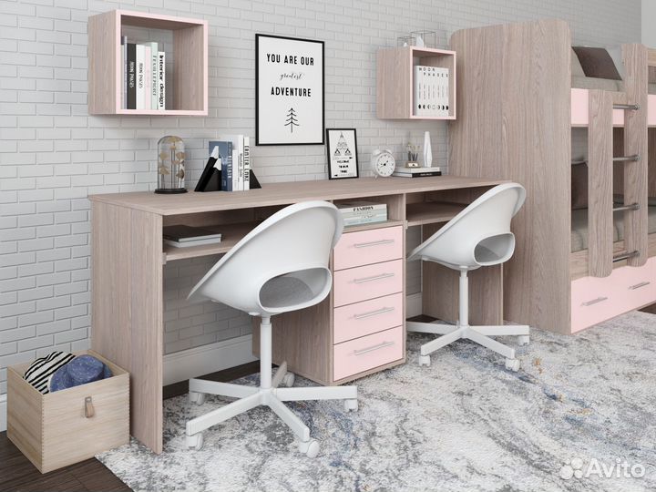 Двойной письменный стол Лаворо