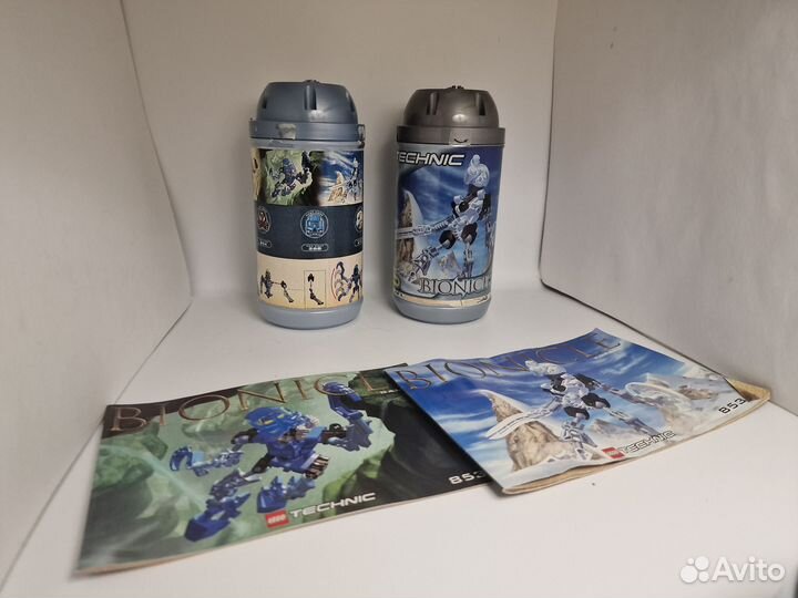 Lego bionicle 2001 с канистрами и инструкциями
