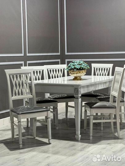 Стол, стулья набор. Доставка по всей России