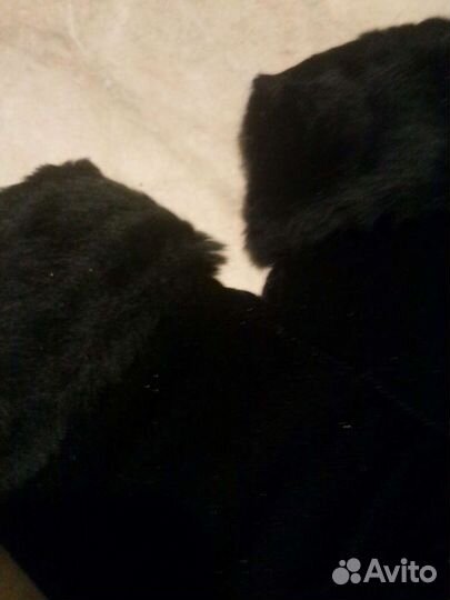 Перчатки с мехом