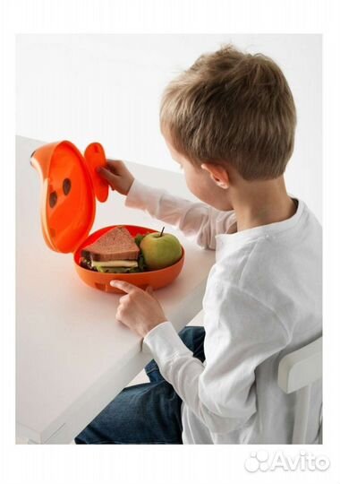 Новый икеа Контейнер для завтрака ланч-бокс смаска