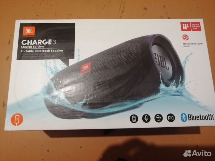 Колонка jbl charge 3