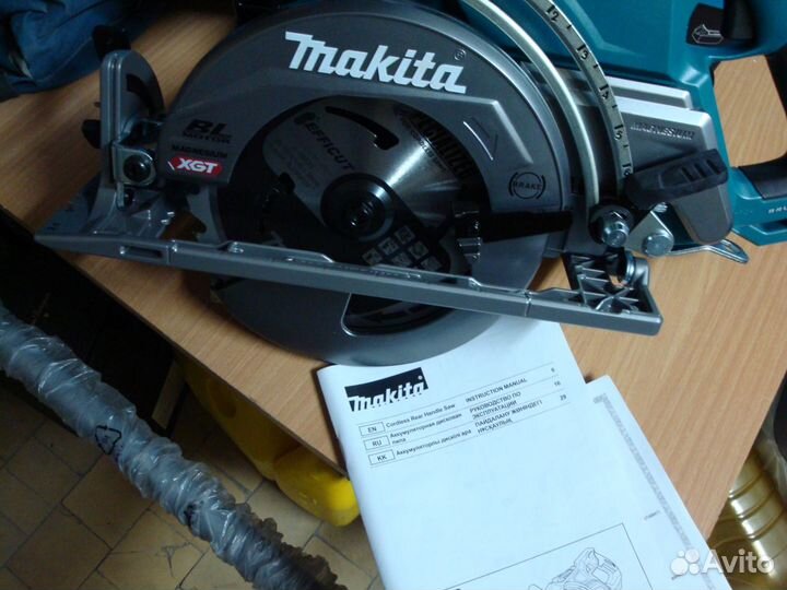 Пила дисковая Makita XGT RS001GZ, оригинал