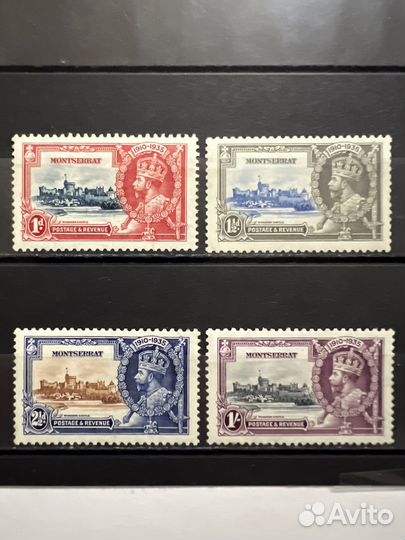 1935 г. Монтсеррат. Британские колонии