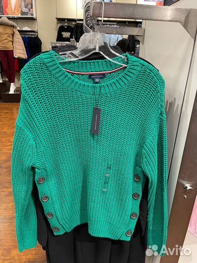 Свитер оверсайз Tommy Hilfiger оригинал L