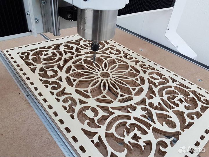 Резная перегородка, резка на чпу, фигурная резка